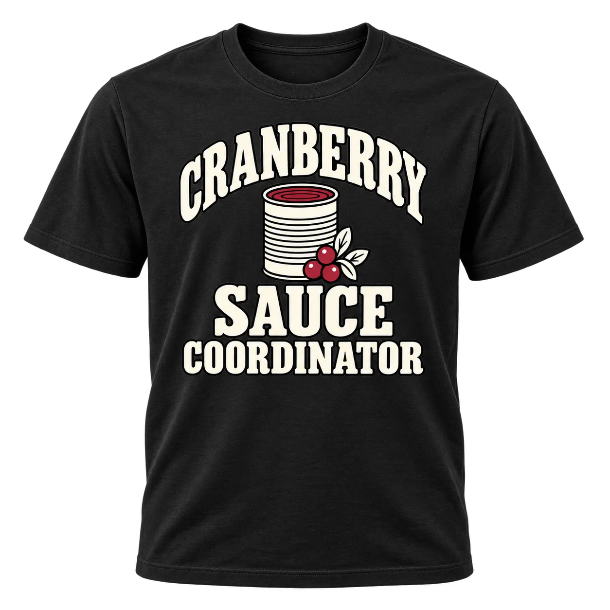 Cranberry Sauce Coordinator Funny Thanksgiving t-shirt mockup